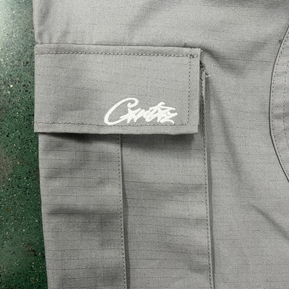 Corteiz Stone Grey Cargos