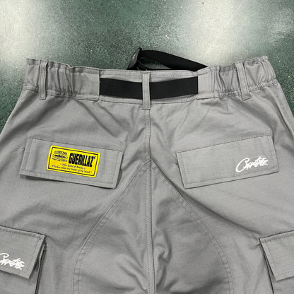 Corteiz Stone Grey Cargos