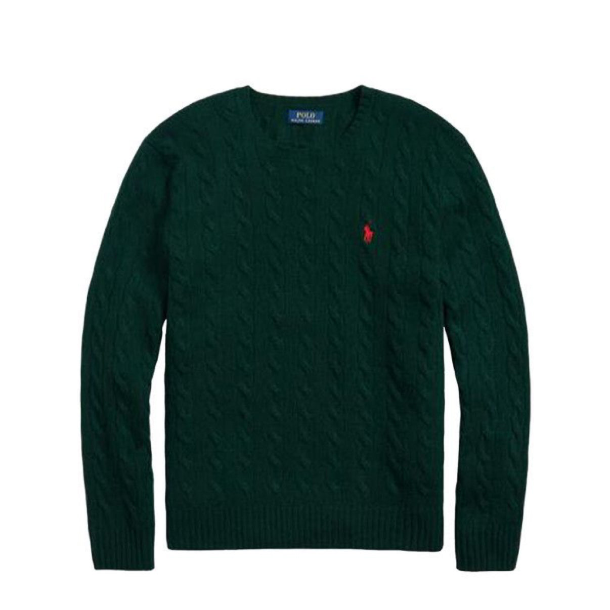 Polo Ralph Lauren Wool Pullover 'Moss Agate'