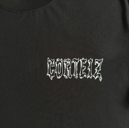 Corteiz Gothic Tee Black
