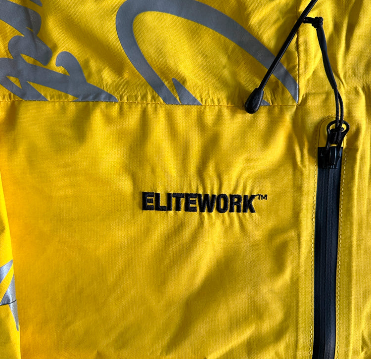 Corteiz Elitework Waterproof Shell Jacket Yellow