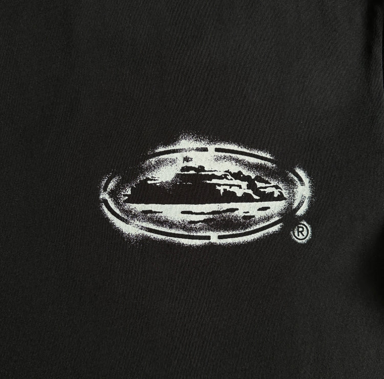 Corteiz Island Stencil Black