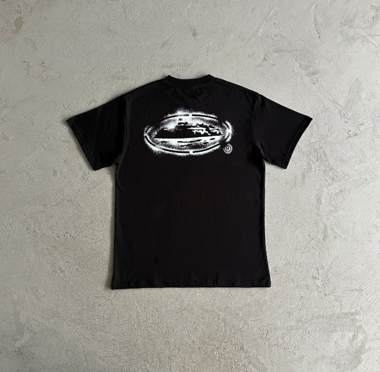Corteiz Island Stencil Black
