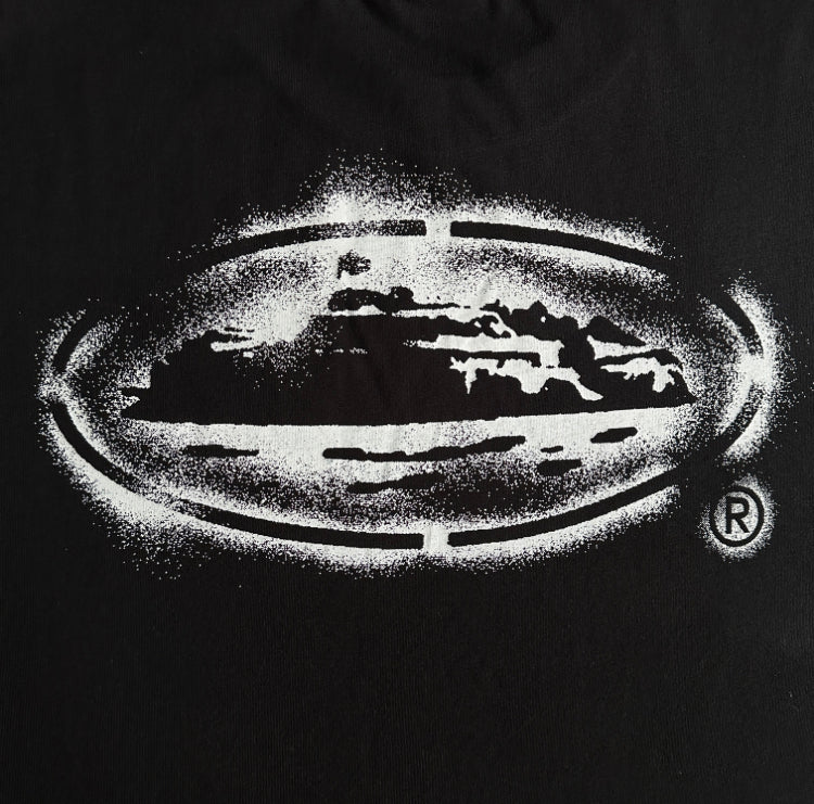 Corteiz Island Stencil Black