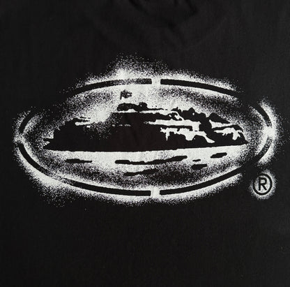 Corteiz Island Stencil Black