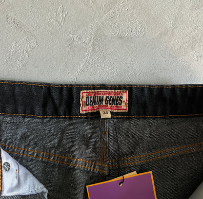 Corteiz Alcatraz Baggy Jeans Black