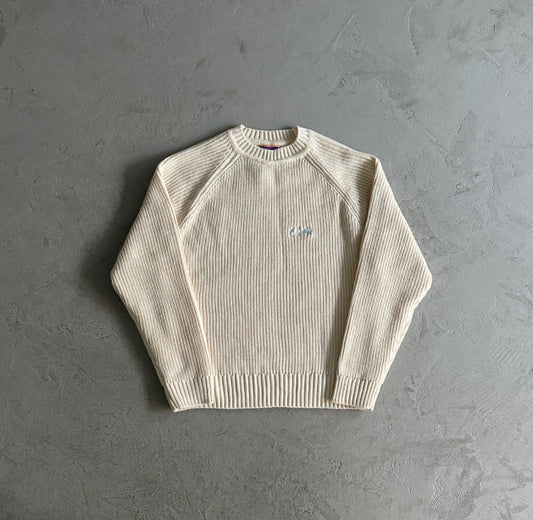 Corteiz VVS Yarn Allstarz Sweater Cream