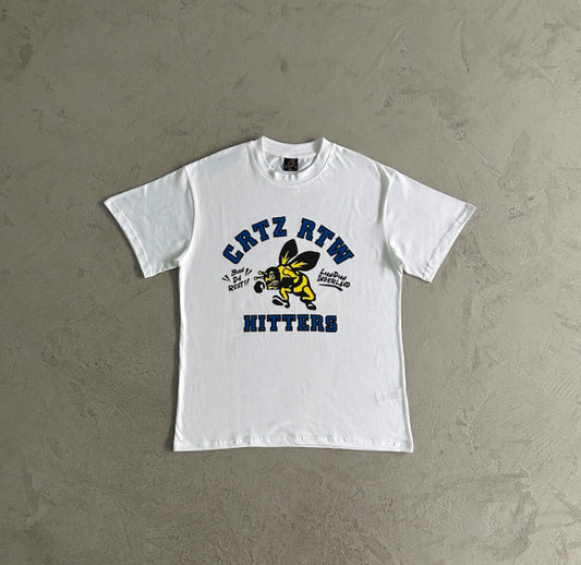 Corteiz The Hitters Tee White