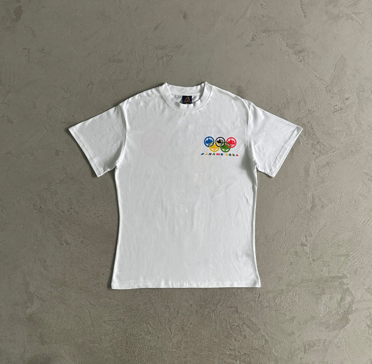 Corteiz Paname 2024 Tee White