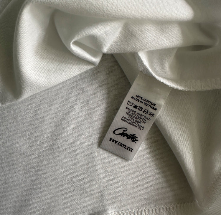 Corteiz Sunset Tee White