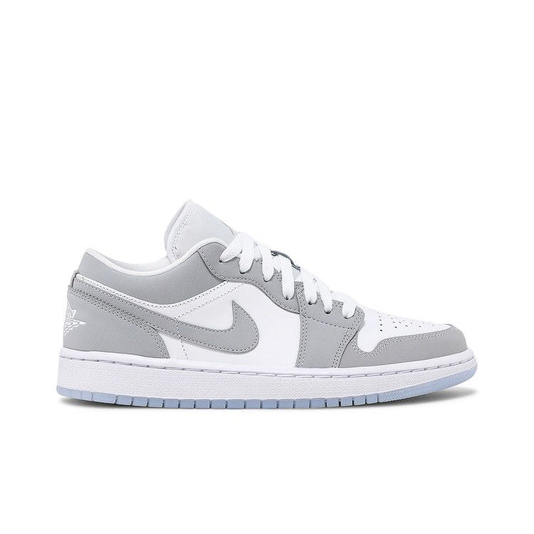 Wmns Air Jordan 1 Low 'White Wolf Grey'