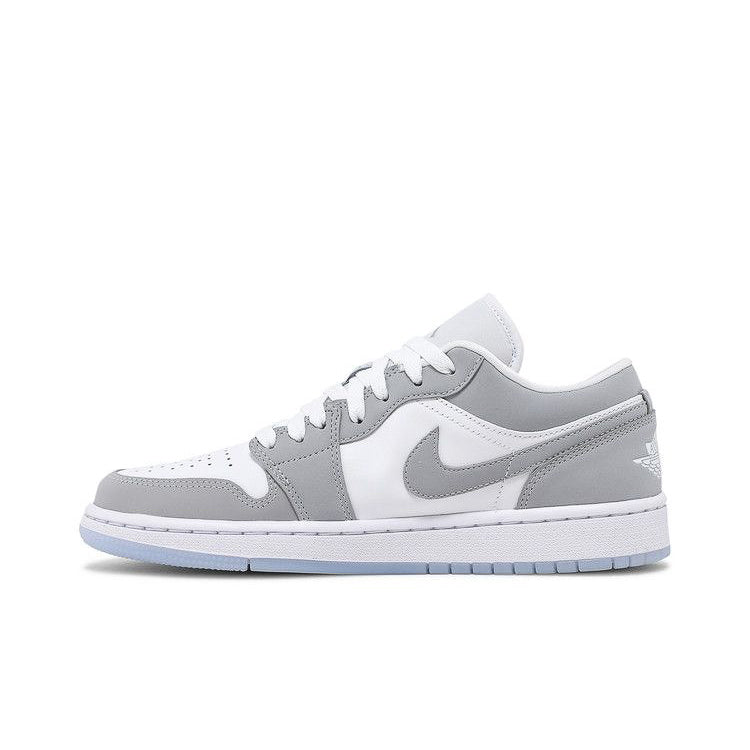 Wmns Air Jordan 1 Low 'White Wolf Grey'