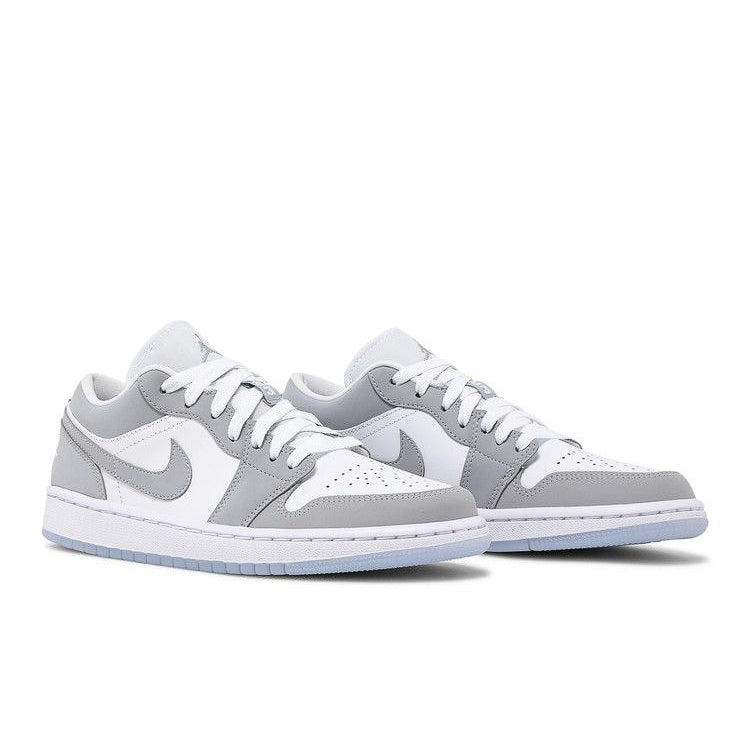 Wmns Air Jordan 1 Low 'White Wolf Grey'