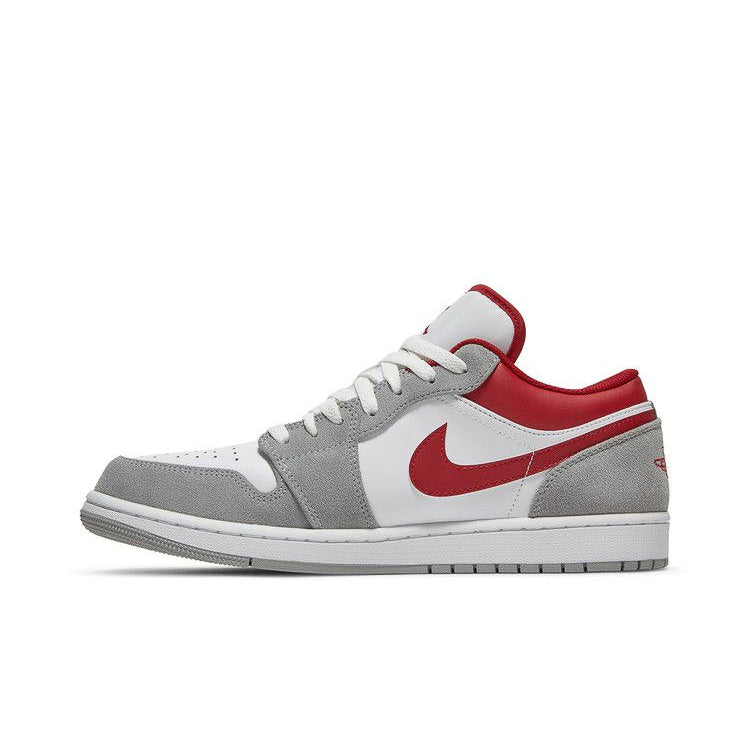 Air Jordan 1 Low SE 'Light Smoke Grey Gym Red'