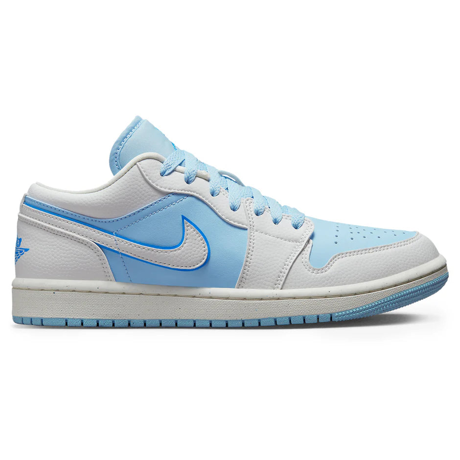 Air Jordan 1 Low SE Reverse Ice Blue (W) - The Sneaker Dept