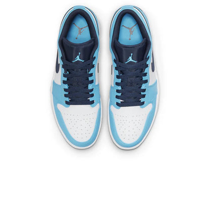 Air Jordan 1 Low UNC University Blue Black - The Sneaker Dept
