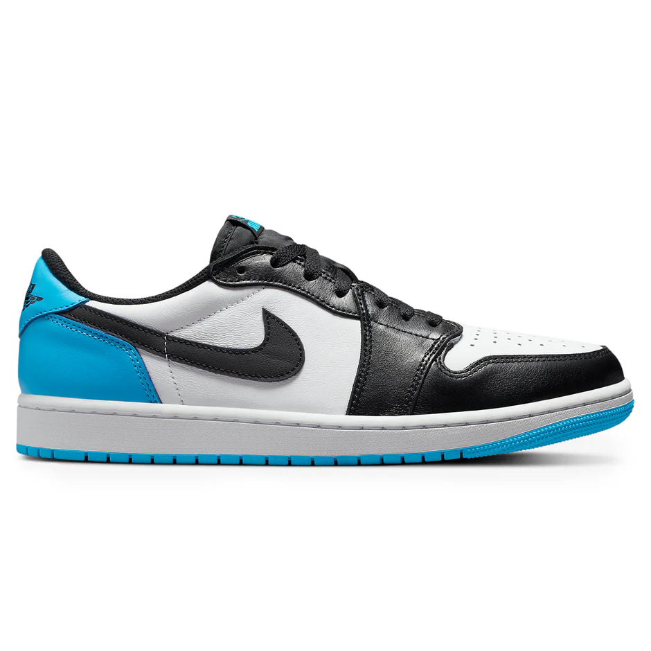 Air Jordan 1 Low Vintage OG Black Dark Powder Blue - The Sneaker Dept