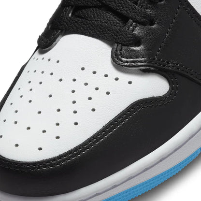 Air Jordan 1 Low Vintage OG Black Dark Powder Blue - The Sneaker Dept