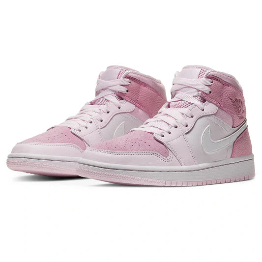 Air Jordan 1 Mid Digital Pink (W) - The Sneaker Dept