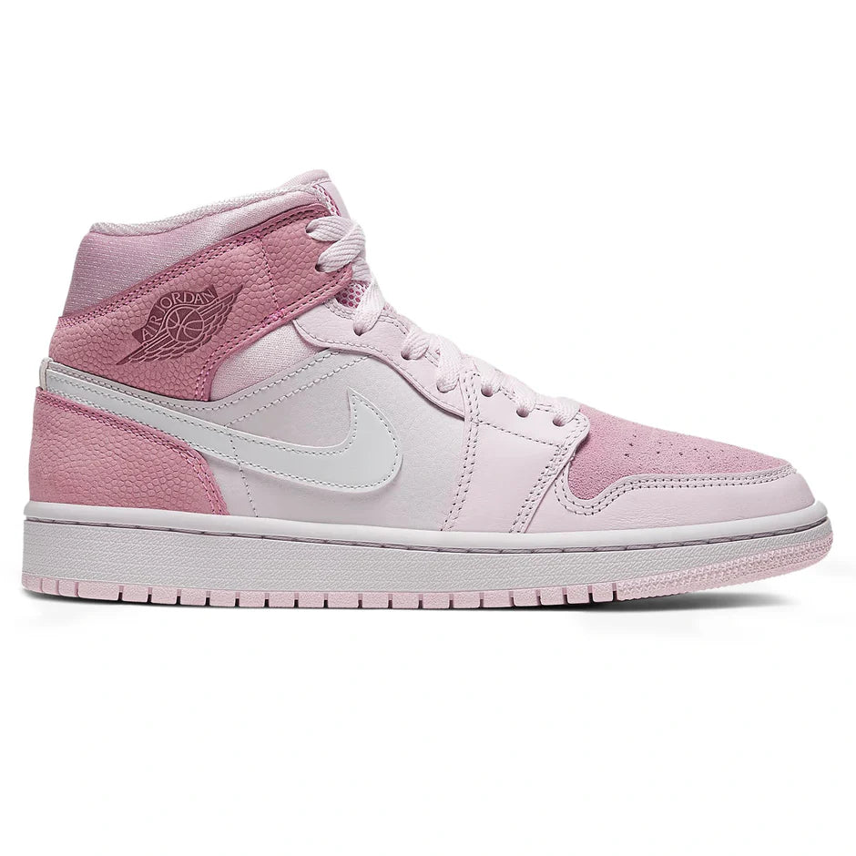 Air Jordan 1 Mid Digital Pink (W) - The Sneaker Dept