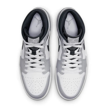 Air Jordan 1 Mid Light Smoke Grey Anthracite - The Sneaker Dept