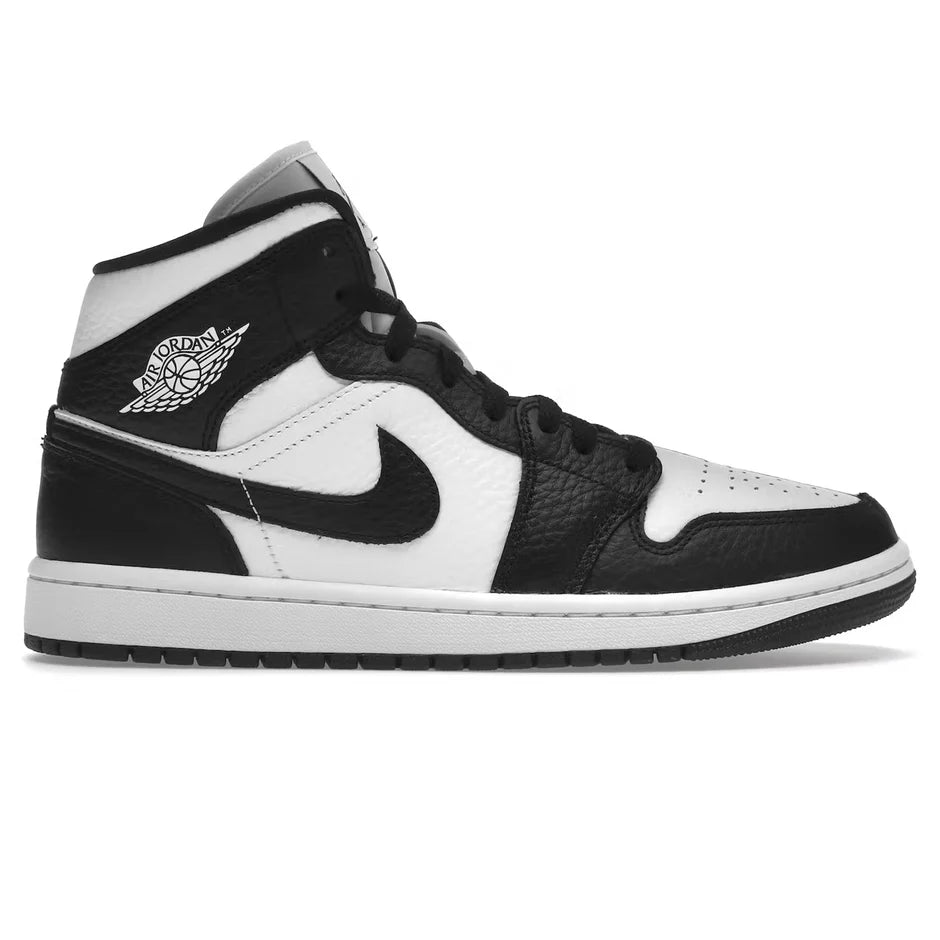 Air Jordan 1 Mid Split Black White (W) - The Sneaker Dept