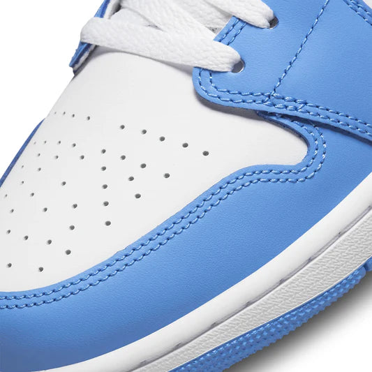 Air Jordan 1 Mid University Blue Grey - The Sneaker Dept