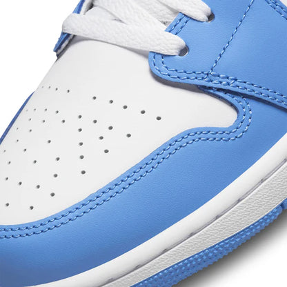 Air Jordan 1 Mid University Blue Grey - The Sneaker Dept