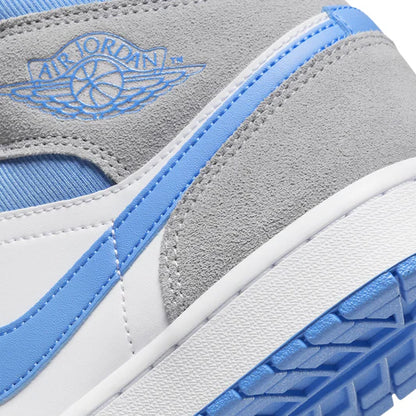 Air Jordan 1 Mid University Blue Grey - The Sneaker Dept