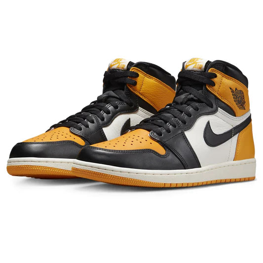 Air Jordan 1 Retro High OG Yellow Toe Taxi - The Sneaker Dept