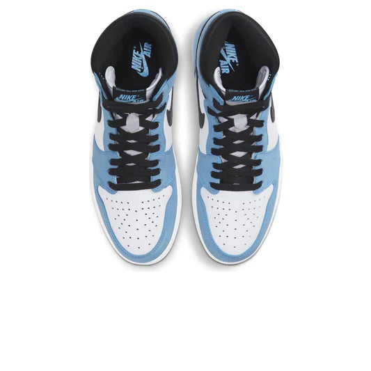 Air Jordan 1 Retro High White UNC University Blue Black - The Sneaker Dept