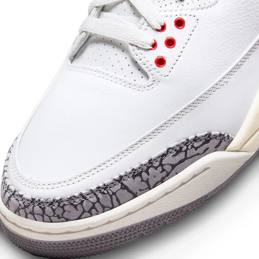 Air Jordan 3 Retro White Cement Reimagined - The Sneaker Dept