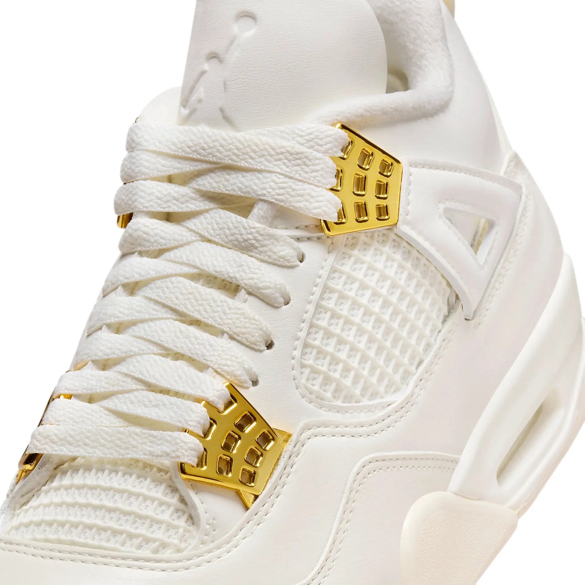 Air Jordan 4 Retro Sail Metallic Gold (W) - The Sneaker Dept