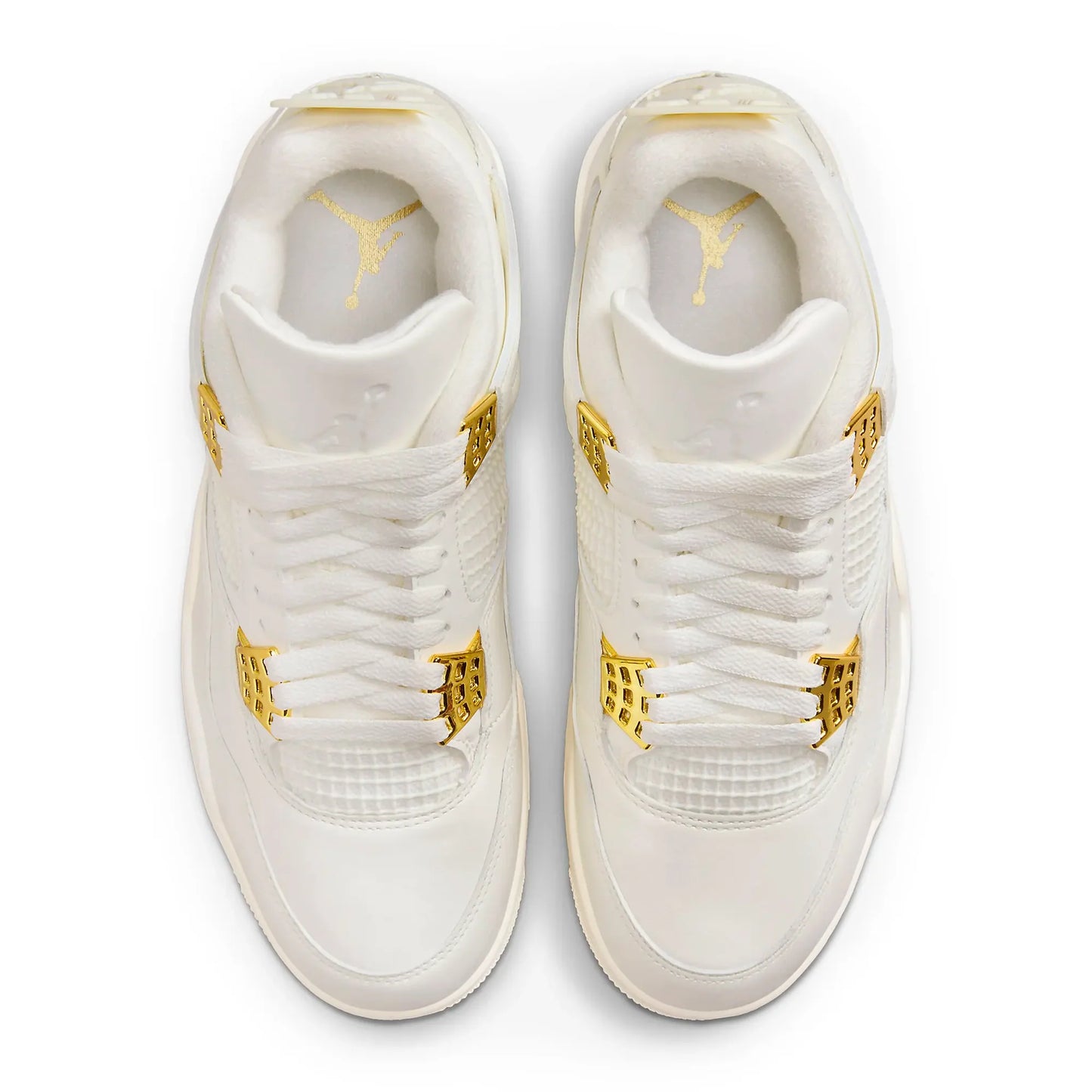 Air Jordan 4 Retro Sail Metallic Gold (W) - The Sneaker Dept