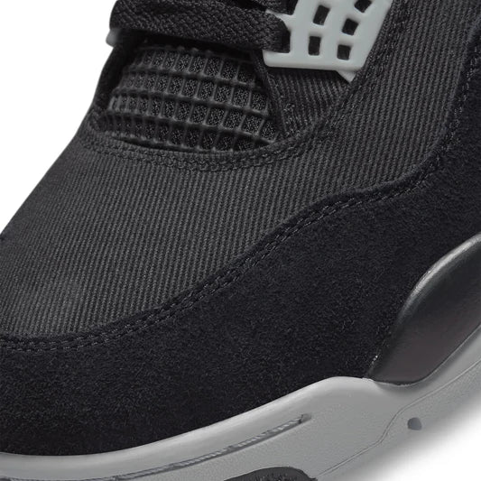 Air Jordan 4 Retro SE Black Canvas - The Sneaker Dept