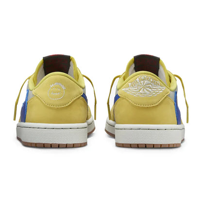 Travis Scott x Air Jordan 1 Retro Low OG Canary (W) - The Sneaker Dept